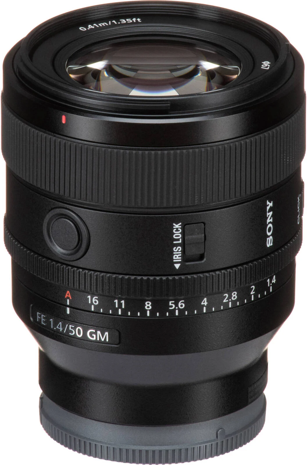 لنز سونی FE 50mm f/1.4 GM، لنز فول فریم G Master، مانت Sony E، دیافراگم بزرگ f/1.4، فوکوس خودکار پیشرفته، دیافراگم 11 تیغه ای گرد، لنز پرایم جمع و جور و سبک | SEL50F14GM