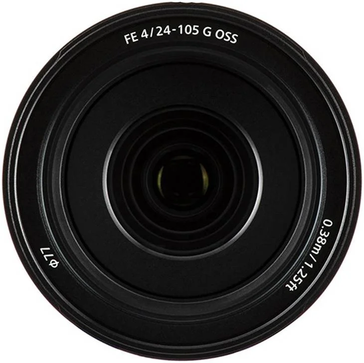 لنز دوربین سونی مدل SONY SEL24105G FE 24-105mm f/4 G OSS، طراحی فوکوس داخلی، محدوده دیافراگم f/4 تا f/22، سوییچ AF/MF، 4 المان غیرکروی، 3 المان ED، دیافراگم 9 تیغه گرد، مشکی | SEL24105G
