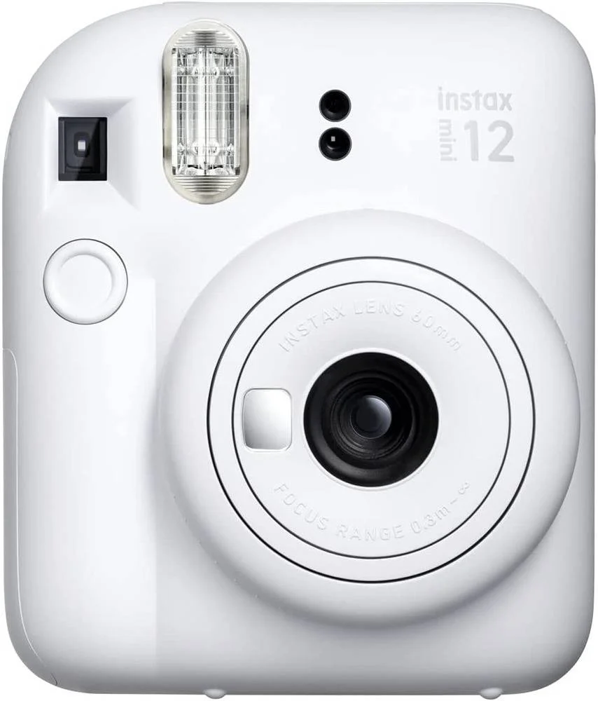دوربین فوری فوجی‌فیلم Instax Mini 12، لنز 60 میلی‌متری، نوردهی خودکار، زمان ظهور 90 ثانیه، تنظیم خودکار نور، خروج خودکار فیلم، سفید رسی | 16806274