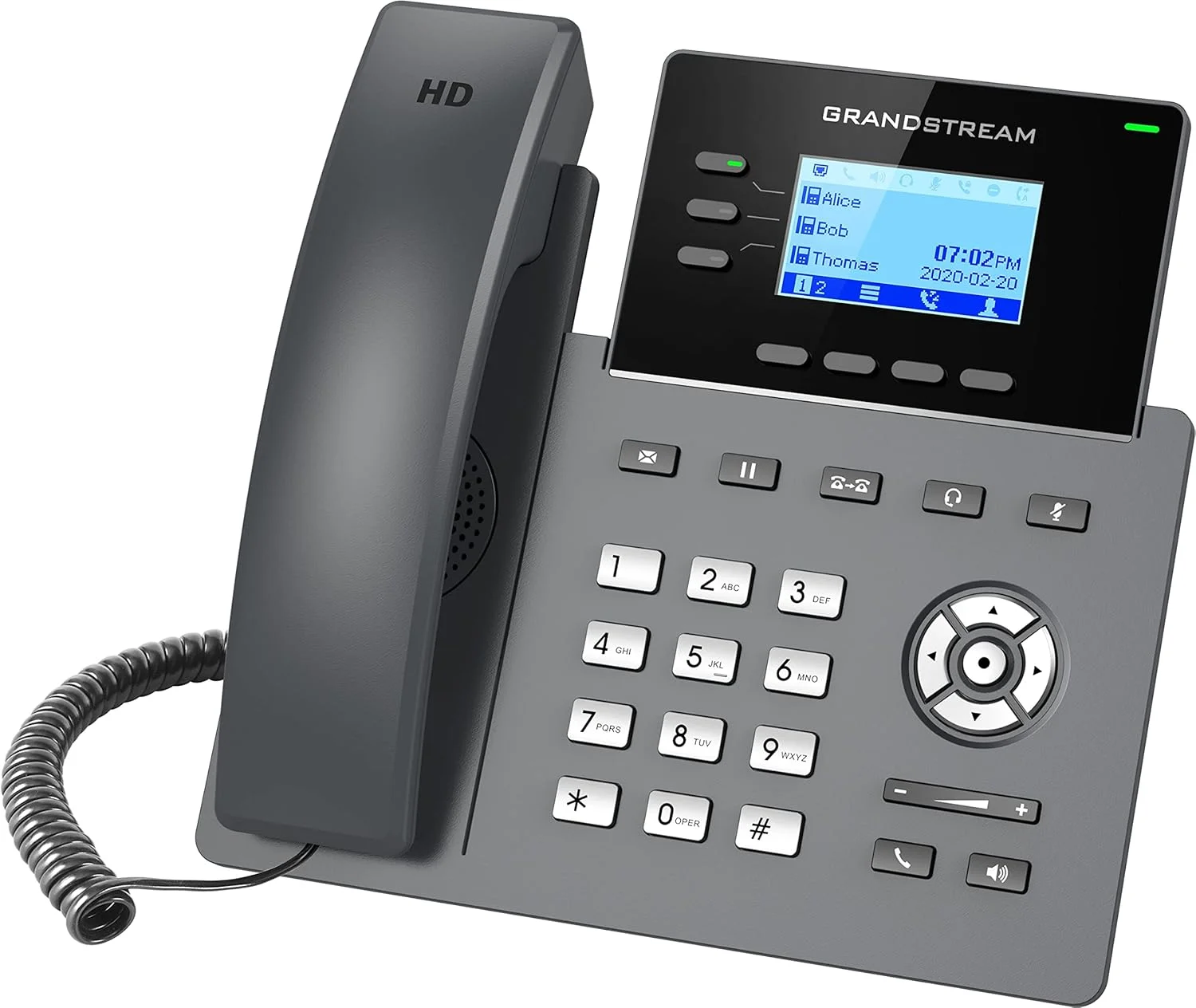 تلفن تحت شبکه گرنداستریم GRP-2603 - شش اکانت SIP گیگابیت - تلفن - سوییچ