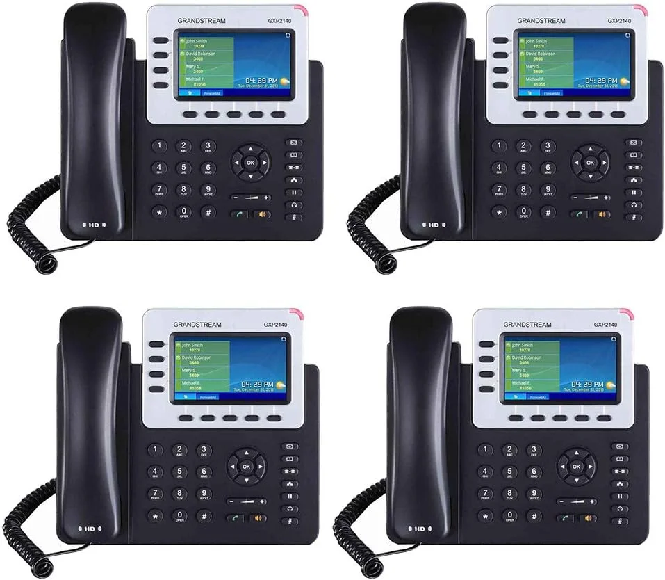 بسته چهارتایی تلفن گرنداستریم GXP2140