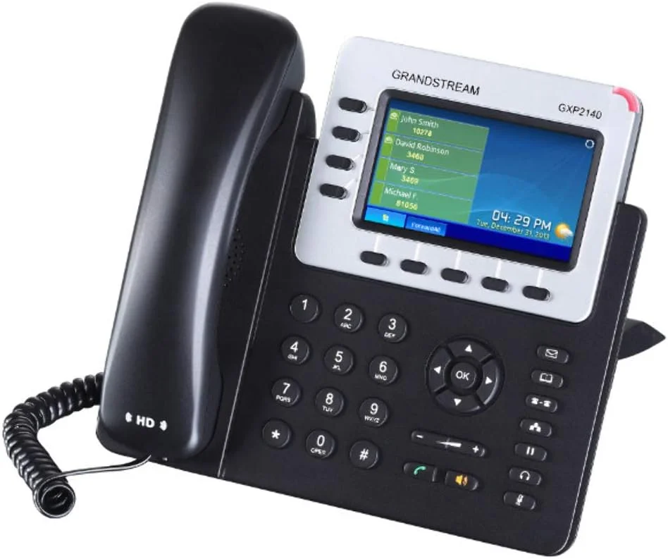تلفن تحت شبکه گرنداستریم مدل GXP2140 مناسب سازمان ها