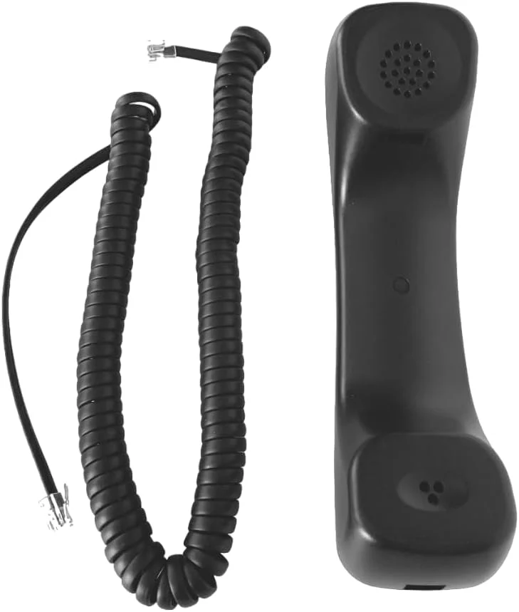 گوشی تلفن جایگزین VoIP Lounge با سیم فنری برای تلفن های تحت شبکه گرنداستریم سری GXP21XX و GXP162X