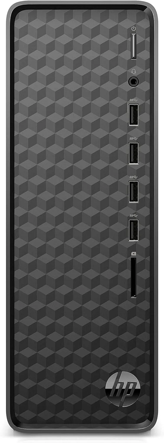 رومیزی باریک اچ پی (نسل دهم پردازنده Intel Core i3-10100/4GB/1TB HDD/Windows 10/ MS Office/Bluetooth/WiFi/مشکی), S01-pf1153in