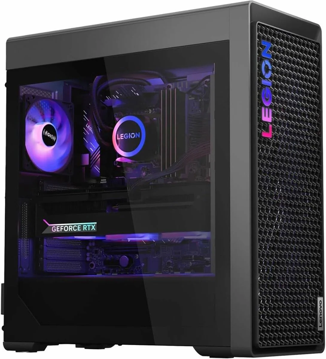 کامپیوتر رومیزی گیمینگ لنوو Legion T7 34IAS10 90Y6003JUS - اینتل Core Ultra 9 285K - 64 گیگابایت رم - 2 ترابایت SSD - کیس Tower - خاکستری Storm - چیپست Intel Z890 - ویندوز 11 Pro - NVIDIA GeForce RTX 5080 16 GB GDDR7 - تصویر 3
