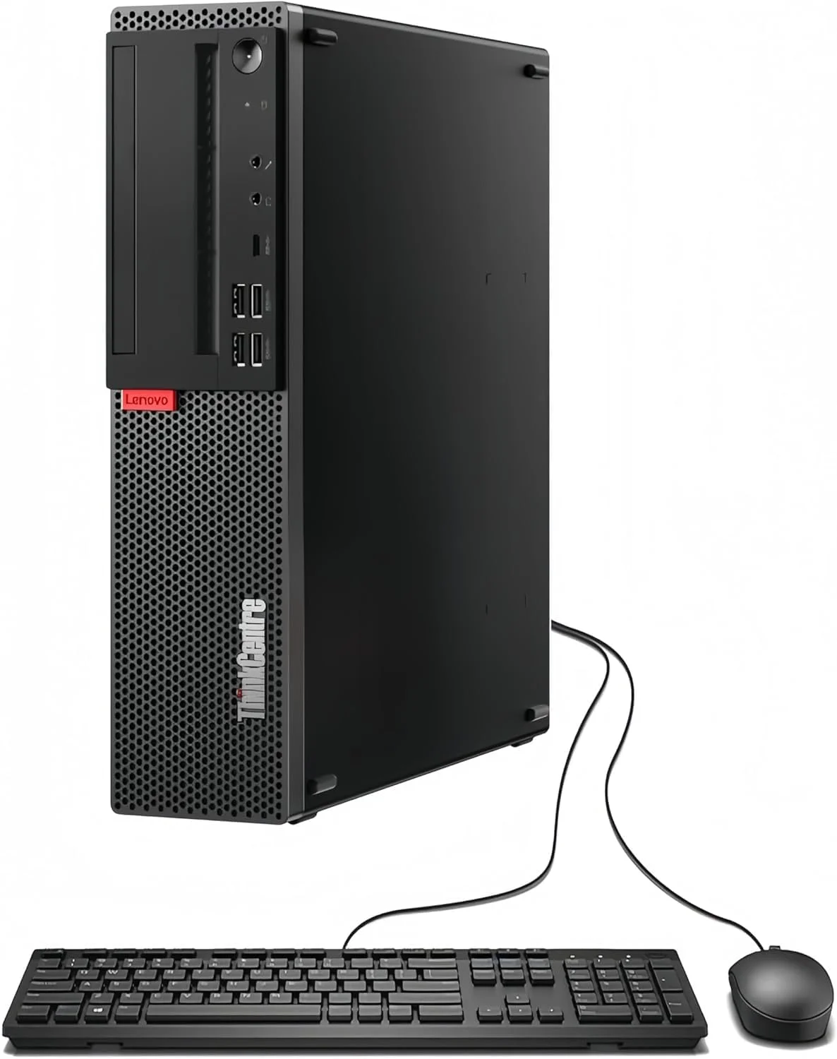 کامپیوتر رومیزی کوچک لنوو ThinkCentre M920s، شش هسته ای i7 8700 3.2 گیگاهرتز، 32 گیگابایت DDR4، 1 ترابایت NVMe PCIe SSD، USB Type C، ویندوز 11 پرو (بازسازی شده)