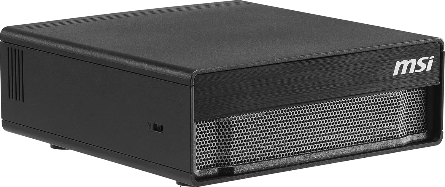 کامپیوتر رومیزی فوق العاده MSI EdgeXpert AI، پردازنده ARM، معماری NVIDIA GB10 Grace Blackwell، حافظه 128 گیگابایتی LPDDR5 Unify، حافظه اس اس دی 4 ترابایتی NVMe gen5، وای فای 7، BT 5.3، سیستم عامل NVIDIA DGX: 11SUS مشکی