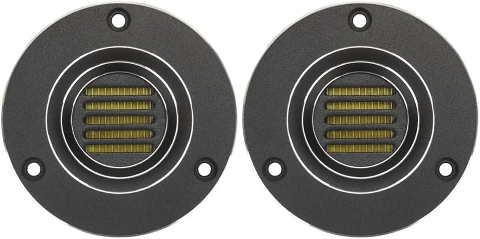 دو عدد بلندگوی تیوتر HiFi ۲.۵ اینچی ۸ اهم ۳۰ وات، بلندگوی تریبل نوع کمربندی فوق العاده AMT-65C