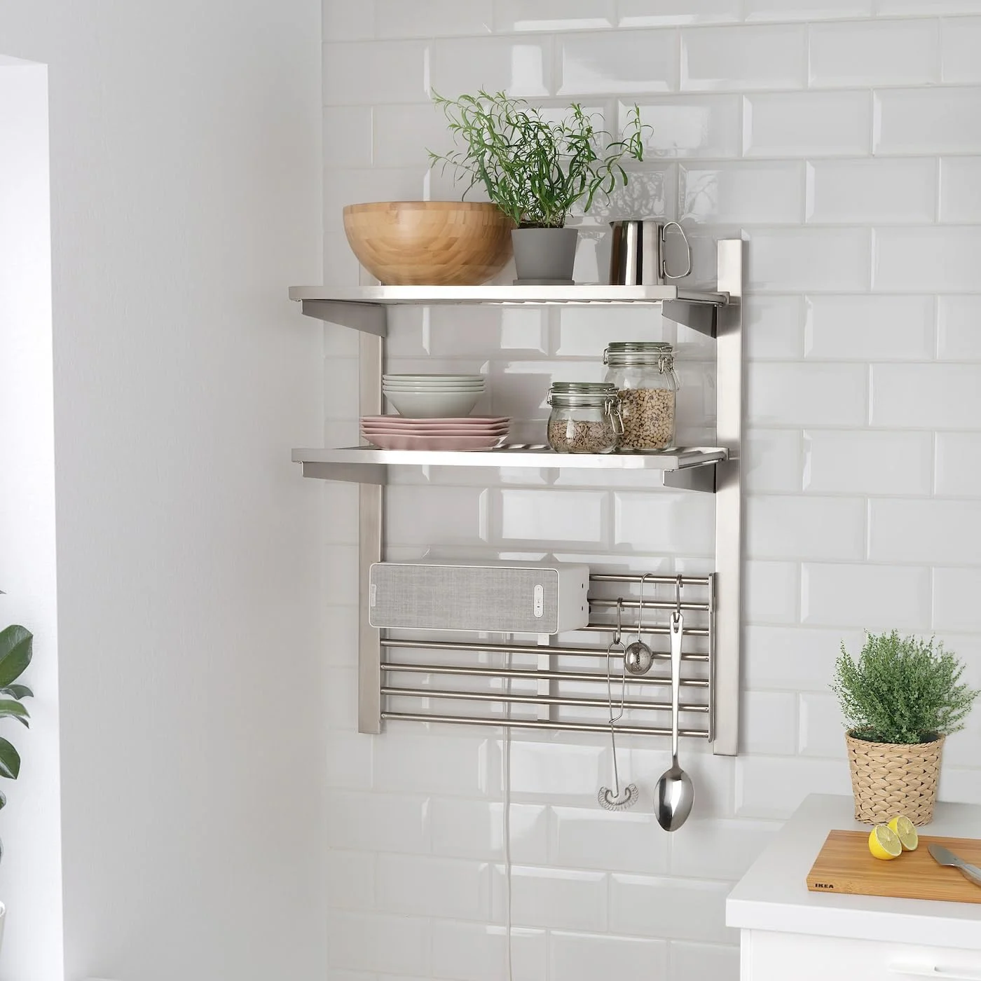 اسپیکر قفسه ای وای فای IKEA Symfonisk، سفید