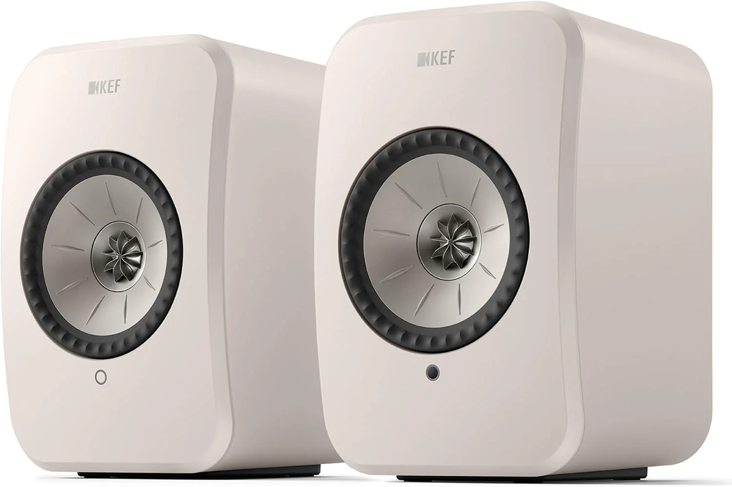 اسپیکرهای HiFi بی سیم KEF LSX II LT - جفت (سفید سنگی)