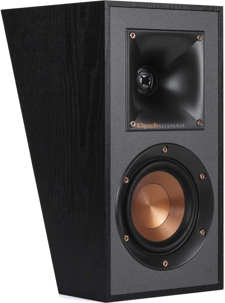 ست بلندگوهای فراگیر Klipsch Reference R-41SA Dolby Atmos با عملکرد بالا و هورن لود شده (2 جفت، 4 بلندگو)