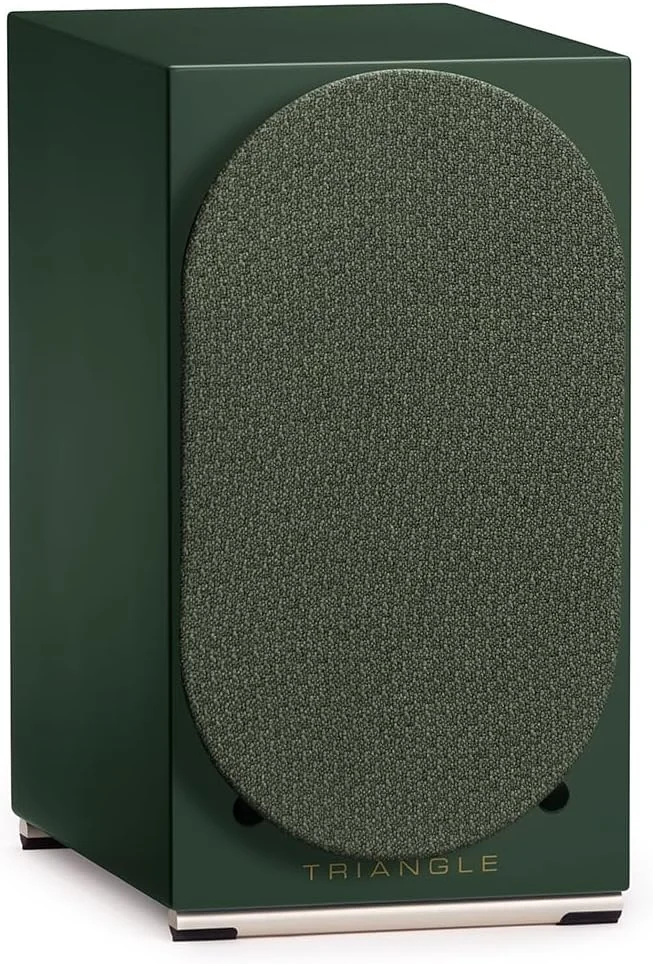 اسپیکر بی‌سیم Triangle Audio AIO TWIN با توان 2x50 وات، اتصال بلوتوث و وای‌فای و خروجی صدا ساب ووفر (سبز انگلیسی)