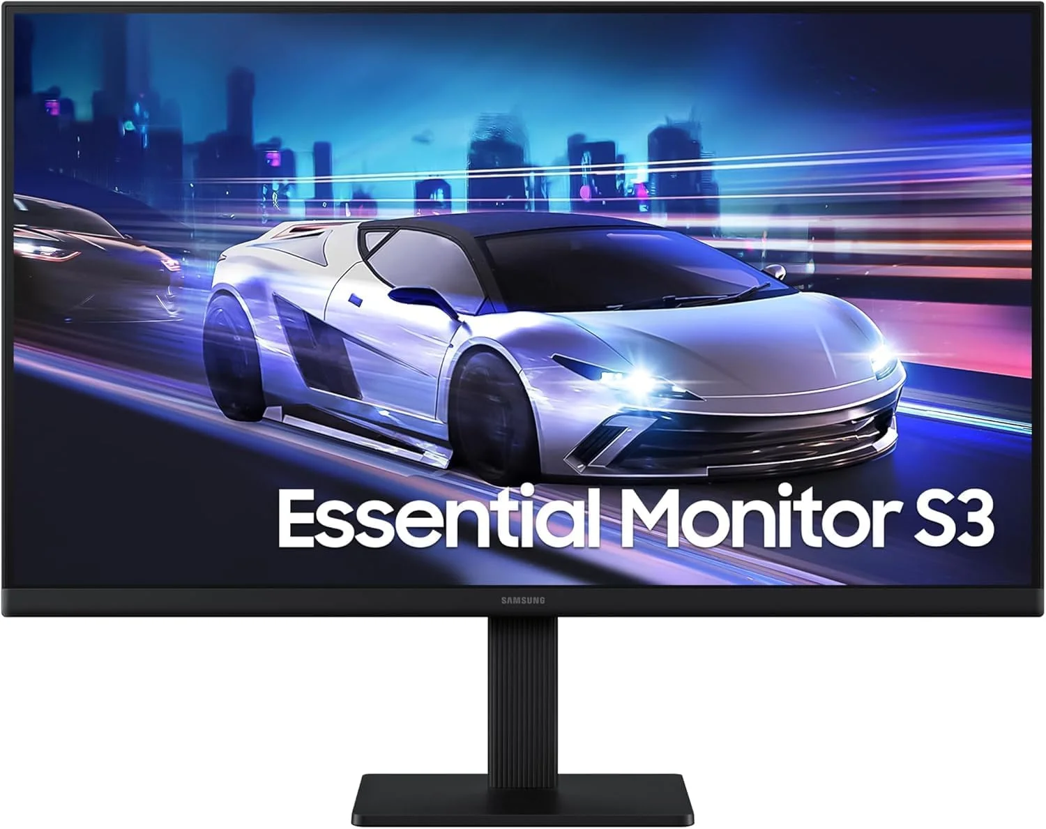 مانیتور 24 اینچ سامسونگ مدل S33F FHD (1,920 x 1,080) با نرخ تازه‌سازی 100 هرتز و زمان پاسخگویی 5 میلی‌ثانیه، مناسب برای بازی و کاربری اداری (عرضه جدید) LS24F330EAMXUE