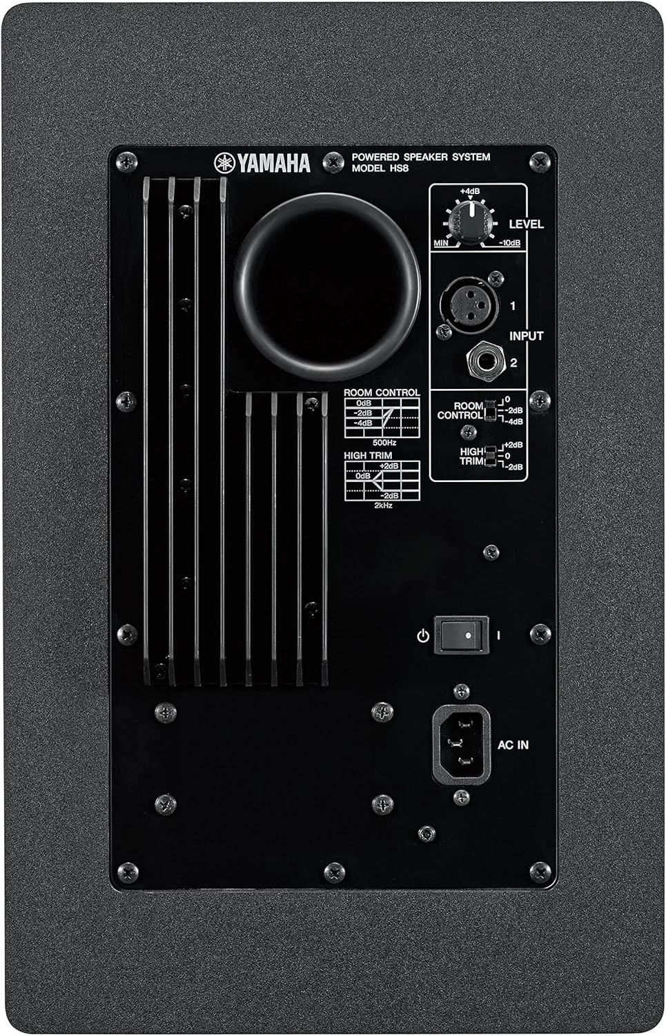 اسپیکر استودیویی یاماها HS8 - مشکی، XLR