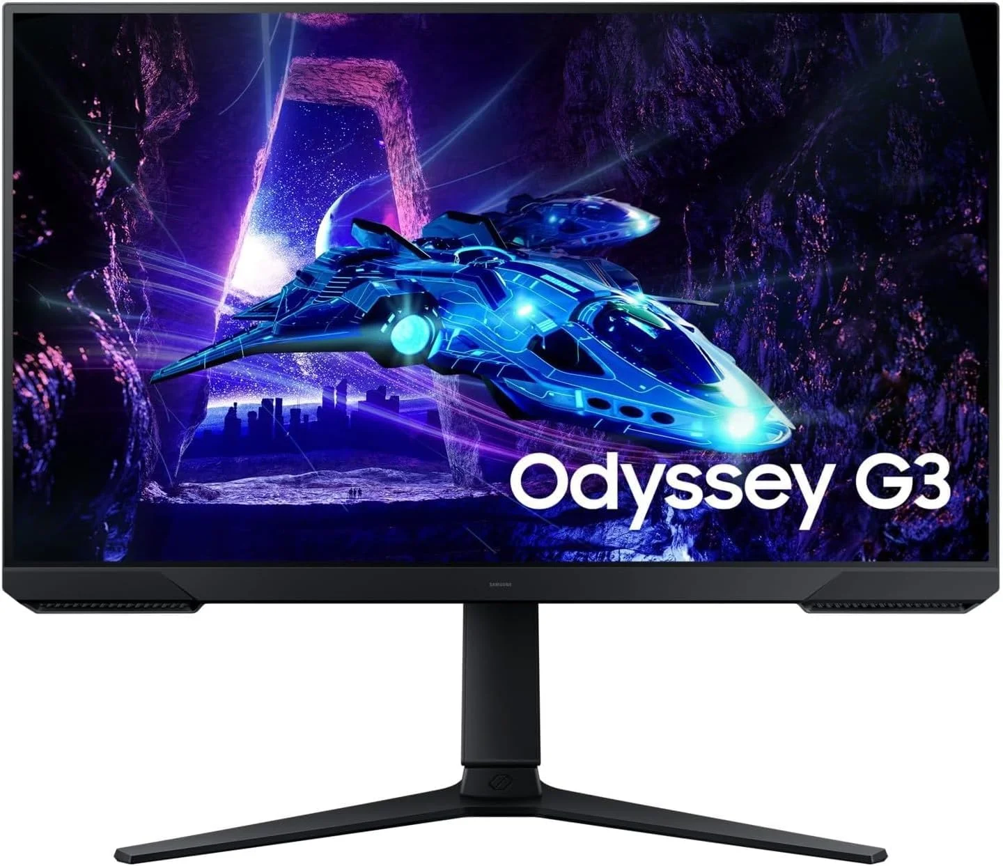 مانیتور گیمینگ 32 اینچی سامسونگ Odyssey G30D، نرخ تازه‌سازی 180 هرتز و زمان پاسخ‌دهی 1 میلی‌ثانیه (MPRT)، AMD FreeSync، حالت محافظ چشم و کاهش سوسو زدن صفحه نمایش، طراحی بدون حاشیه 3 طرفه، پایه ارگونومیک - LS32DG302EMXU