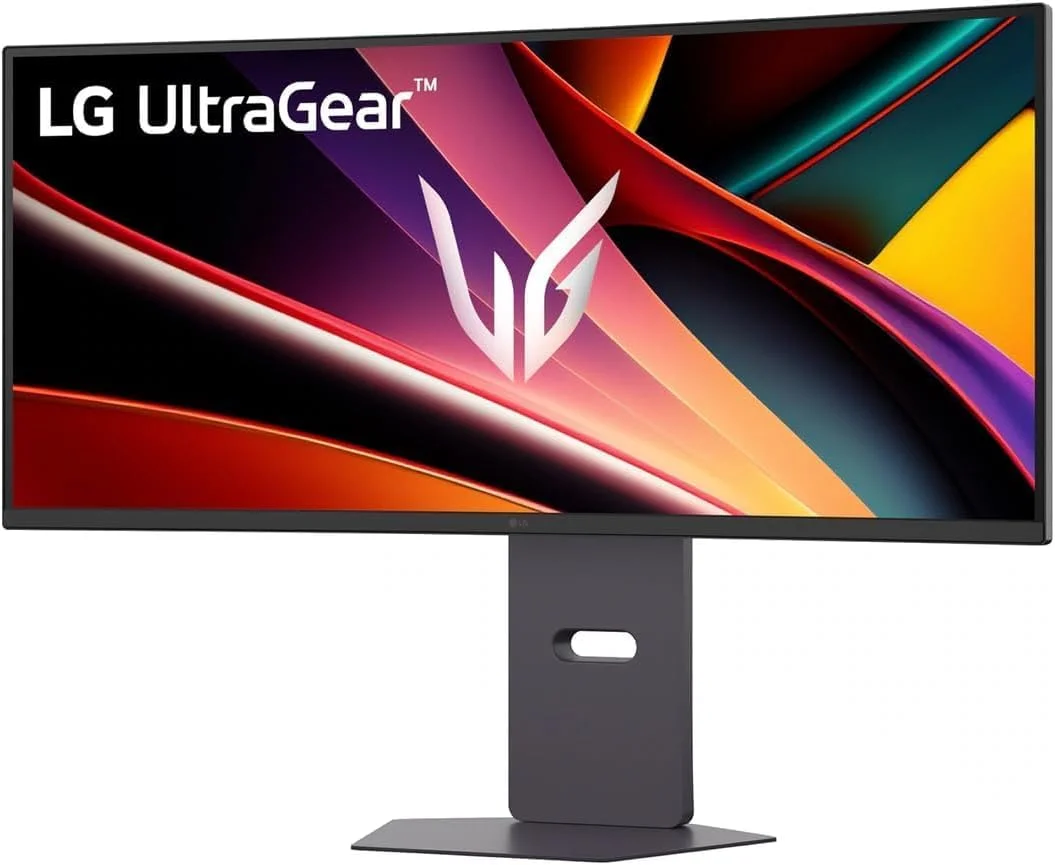 مانیتور گیمینگ خمیده 34 اینچی ال‌جی UltraGear™ مدل 34G600A-B | نرخ تازه‌سازی 160 هرتز، AMD FreeSync™ Premium با بلندگوهای استریو داخلی 5 وات x 2