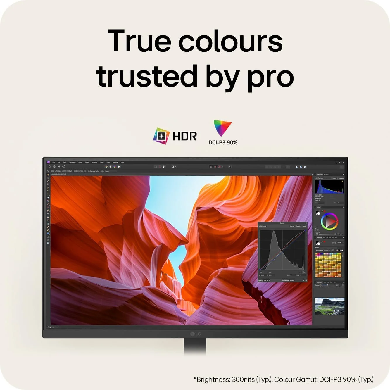 مانیتور LG UltraFine مدل 27U730A-B - 4K UHD IPS 27 اینچ، 60 هرتز، 5 میلی‌ثانیه GtG، HDR10، نمایشگر خانگی/اداری، ویژگی‌های محافظت از چشم، بلندگوهای داخلی، HDMI، DisplayPort، USB-C با PD 90W، مشکی