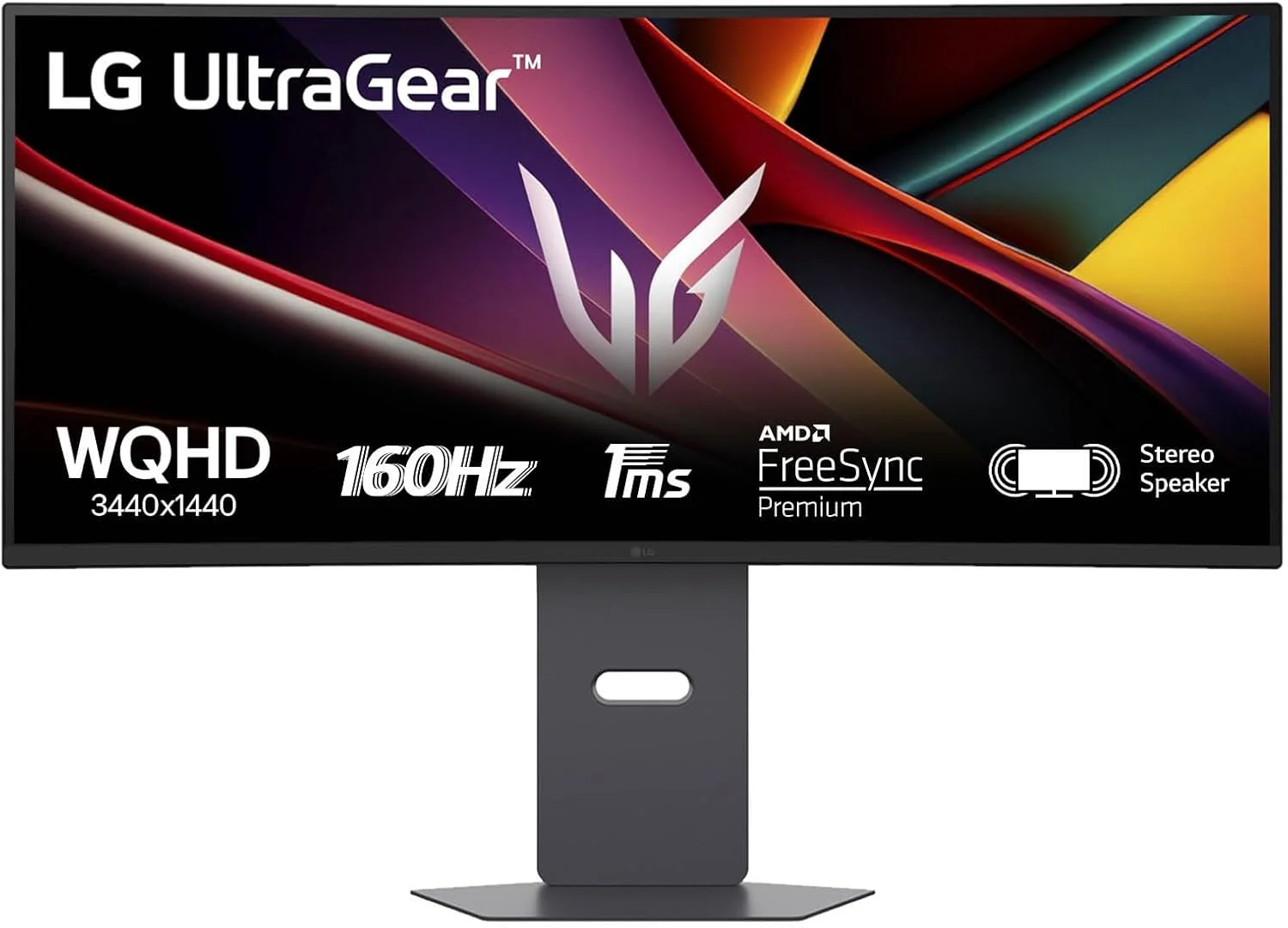 مانیتور گیمینگ ۳۴ اینچی ال‌جی UltraGear 34G600A-B.AEU - پنل VA با رزولوشن QHD (3440 x 1440)، زمان پاسخگویی ۵ میلی‌ثانیه GtG، نرخ تازه‌سازی ۱۶۰ هرتز، HDR 10، پوشش ۹۹% sRGB (CIE1931)، FreeSync Premium