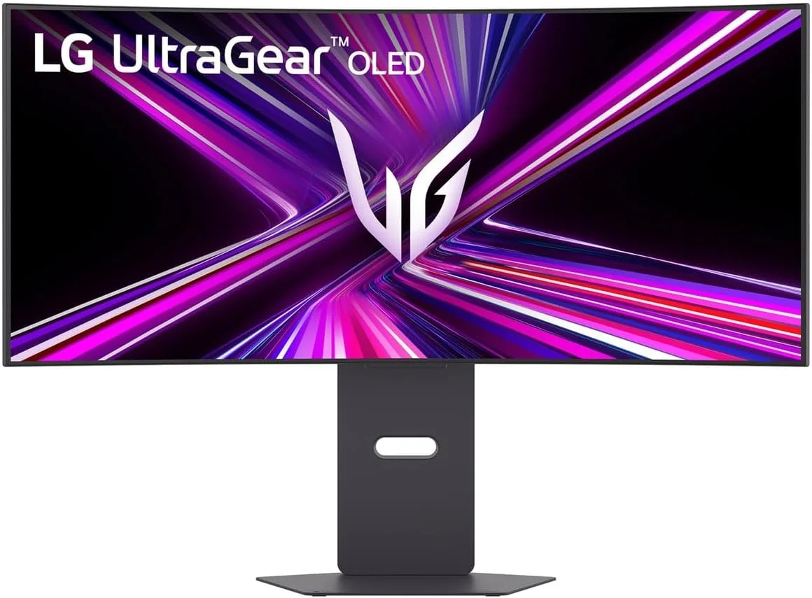 مانیتور گیمینگ 34 اینچی ال‌جی UltraGear 34GX900A-B.AEU - پنل OLED، کیفیت QHD (3440 x 1440)، سرعت 0.03 میلی‌ثانیه، نرخ نوسازی 240 هرتز، DisplayHDR400 True Black، پوشش 98.5% DCI-P3 (CIE1976)، FreeSync Premium Pro، سازگار با G-Sync