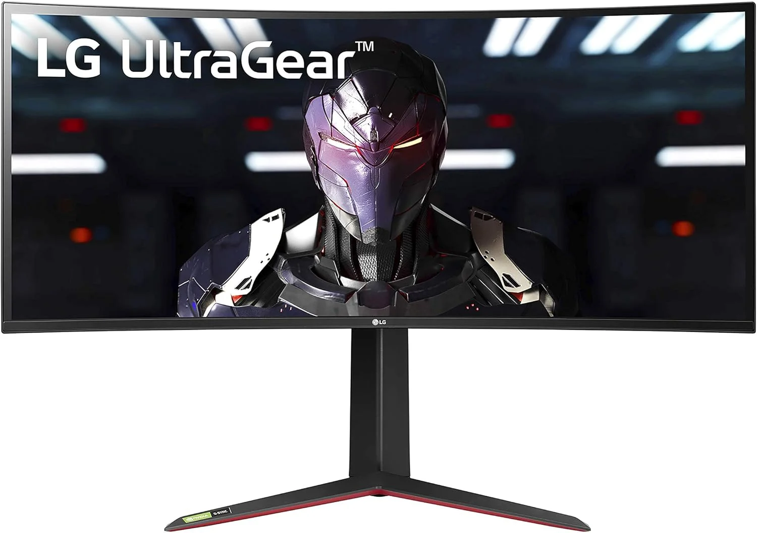 مانیتور گیمینگ خمیده 34 اینچی LG UltraGear QHD مدل 34GP83A-B، نانو IPS 1ms (GtG) با VESA DisplayHDR 400، NVIDIA G-SYNC و AMD FreeSync Premium، 144 هرتز، مشکی