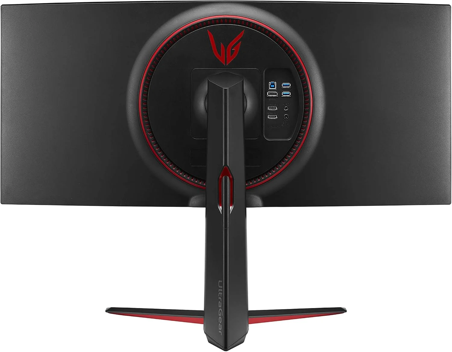 مانیتور گیمینگ خمیده 34 اینچی LG UltraGear QHD مدل 34GP83A-B، نانو IPS 1ms (GtG) با VESA DisplayHDR 400، NVIDIA G-SYNC و AMD FreeSync Premium، 144 هرتز، مشکی