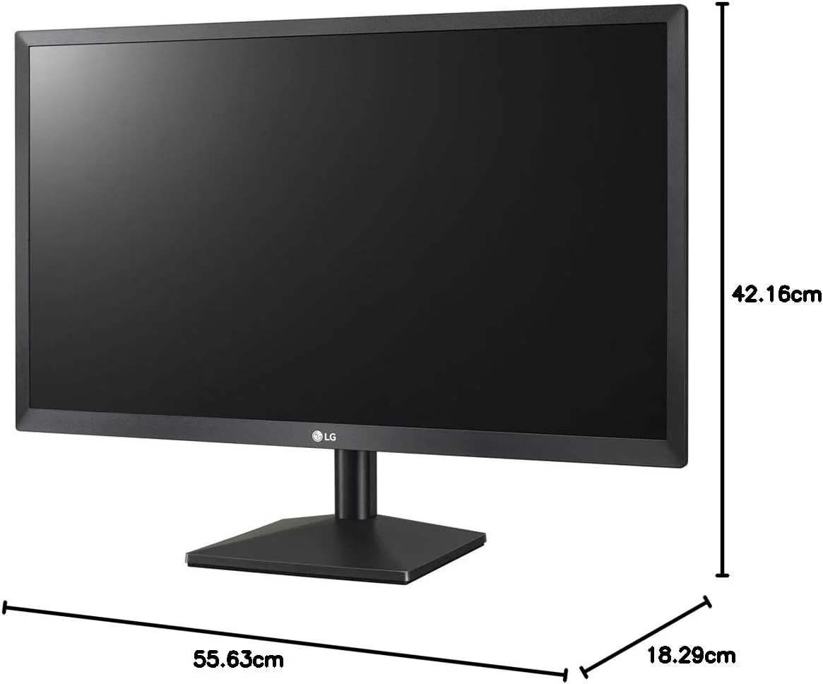 مانیتور ال‌جی 24MK430H سایز 24 اینچ Full HD IPS LED با HDMI، VGA و AMD FreeSync - مشکی