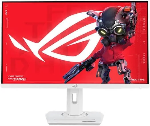 مانیتور گیمینگ ایسوس ROG Strix XG27ACS-W – ۲۷ اینچ، 2560x1440 QHD، ۱۸۰ هرتز، پاسخ ۱ میلی‌ثانیه، DisplayPort + HDMI + USB-C، سفید