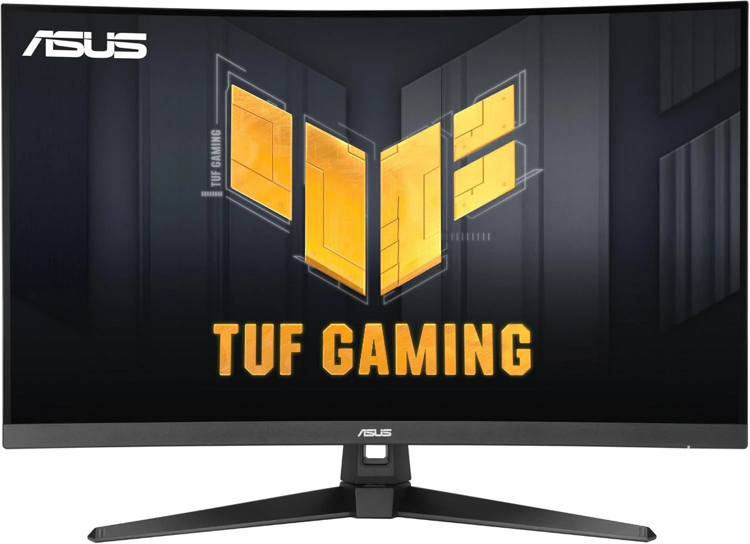 مانیتور گیمینگ خمیده 31.5 اینچی ایسوس TUF Gaming مدل VG32WQ3B - QHD (2560 x 1440)، 180 هرتز، 0.5 میلی‌ثانیه، 1500R، Extreme Low Motion Blur، FreeSync، پوشش 90% DCI-P3، Shadow Boost، DisplayWidget