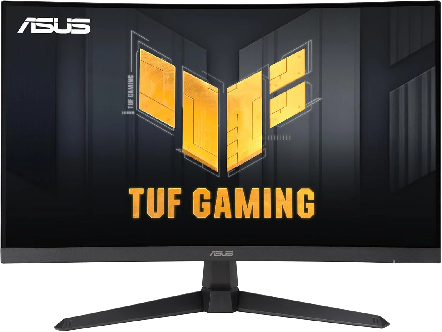 مانیتور خمیده گیمینگ 27 اینچی ایسوس TUF (VG27VQ3B) – Full HD، 180 هرتز، 1 میلی‌ثانیه، Extreme Low Motion Blur Sync، FreeSync، انحنای 1500R، محافظت از چشم، 90% DCI-P3، DisplayWidget
