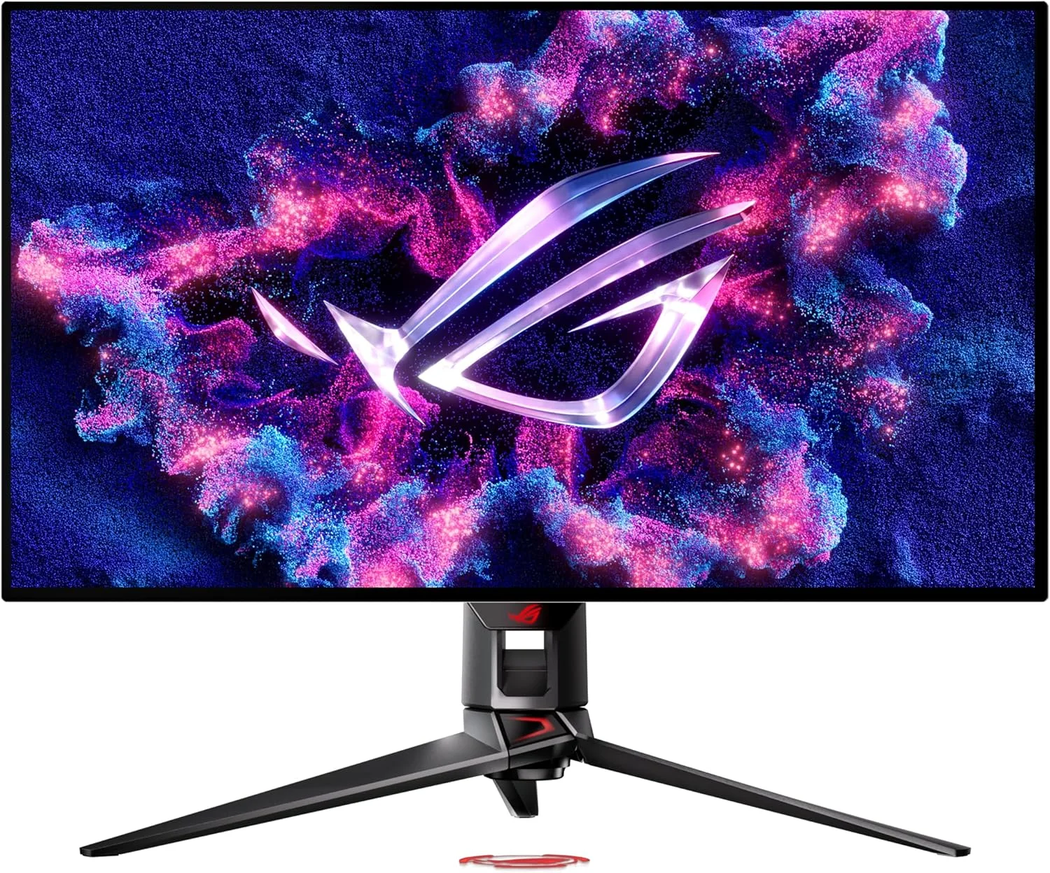 مانیتور گیمینگ 32 اینچی 4K OLED ایسوس ROG Swift (PG32UCDP) - WOLED، حالت دوگانه (4K 240 هرتز، FHD 480 هرتز)، 0.03 میلی‌ثانیه، سازگار با G-SYNC، هیت سینک سفارشی، گیمینگ هوش مصنوعی، 99% DCI-P3، 10 بیتی واقعی، USB-C 90W، 3 سال 