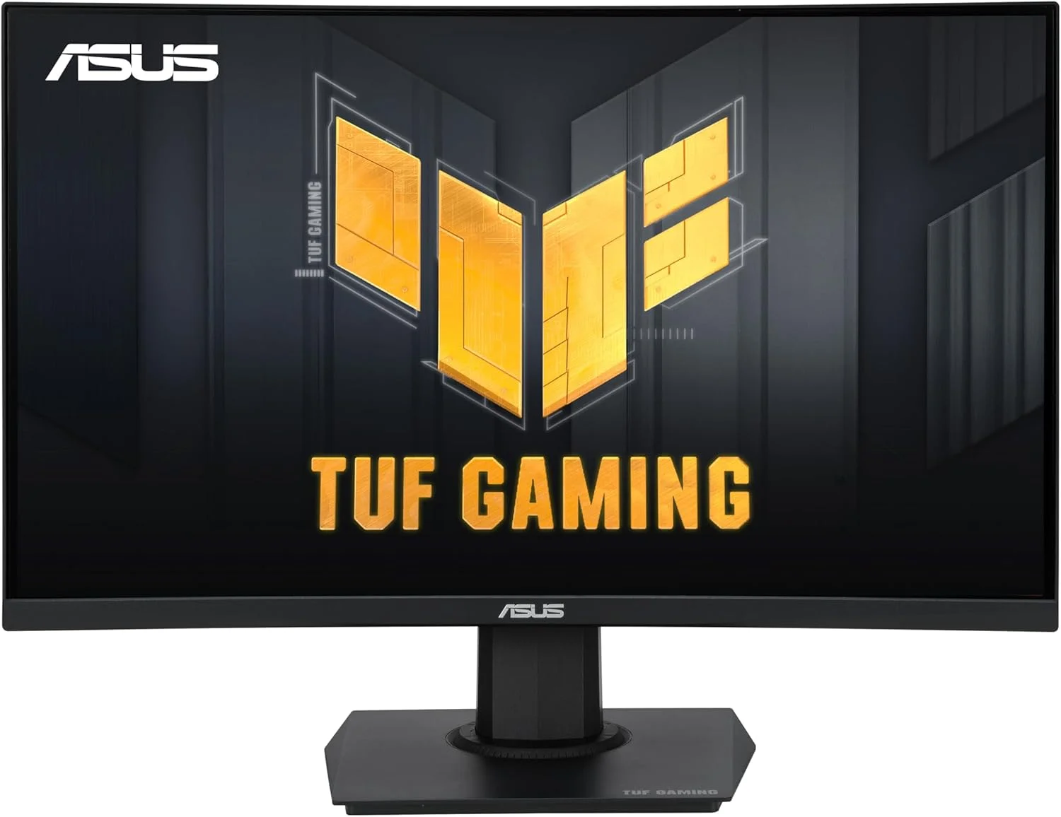مانیتور خمیده گیمینگ 24 اینچی (قابل مشاهده 23.6 اینچ) ایسوس TUF Gaming مدل VG24VQER - FHD، 180 هرتز، 1 میلی‌ثانیه، پوشش 90% DCI-P3، Extreme Low Motion Blur Sync، FreeSync، Shadow Boost، Eye Care، DisplayWidget Center