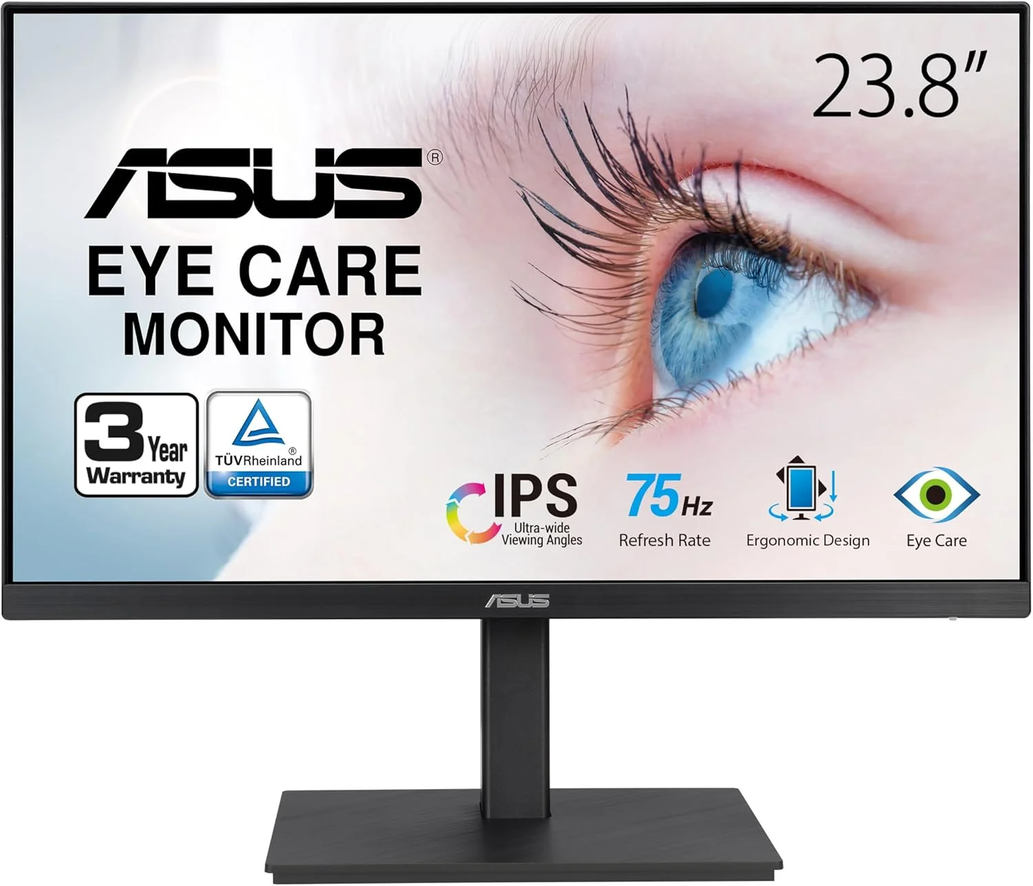 مانیتور ایسوس مدل VA24EQSB سایز 23.8 اینچ