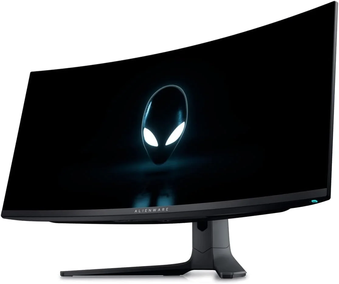 مانیتور گیمینگ فوق عریض 34 اینچی Dell Alienware AW3423DWF – QD-OLED، 165 هرتز، 0.1 میلیثانیه GtG، NVIDIA G-SYNC و AMD FreeSync، HDR، HDMI/DP/USB، نورپردازی AlienFX RGB، پایه قابل تنظیم - تصویر 2 مانیتور گیمینگ فوق عریض 34 اینچی Dell Alienware AW3423DWF – QD-OLED، 165 هرتز، 0.1 میلیثانیه GtG، NVIDIA G-SYNC و AMD FreeSync، HDR، HDMI/DP/USB، نورپردازی AlienFX RGB، پایه قابل تنظیم - تصویر 2