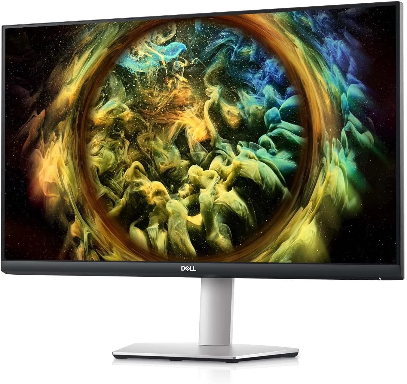 مانیتور 27 اینچی دل مدل S2721QSA با کیفیت 4K UHD (3840x2160)، نرخ تازه‌سازی 60 هرتز، پنل IPS، زمان پاسخ‌گویی 4 میلی‌ثانیه، AMD Radeon FreeSync، پوشش 99% sRGB، بلندگوهای داخلی، DisplayPort، 2x HDMI، نقره‌ای - تصویر 2
