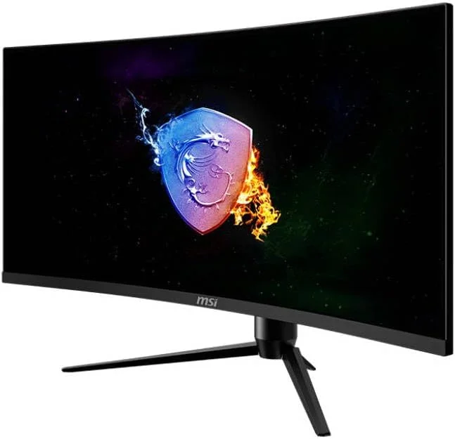 مانیتور خمیده گیمینگ ام اس آی Optix MAG342CQR، انحنای 1500R، نسبت تصویر 21:9، حاشیه باریک، زمان پاسخگویی 1 میلی‌ثانیه، رزولوشن 3440x1440 UWQHD، نرخ تازه‌سازی 144 هرتز، قابلیت تنظیم چرخش، 34 اینچ، AMD Freesync - مشکی - تصویر 2
