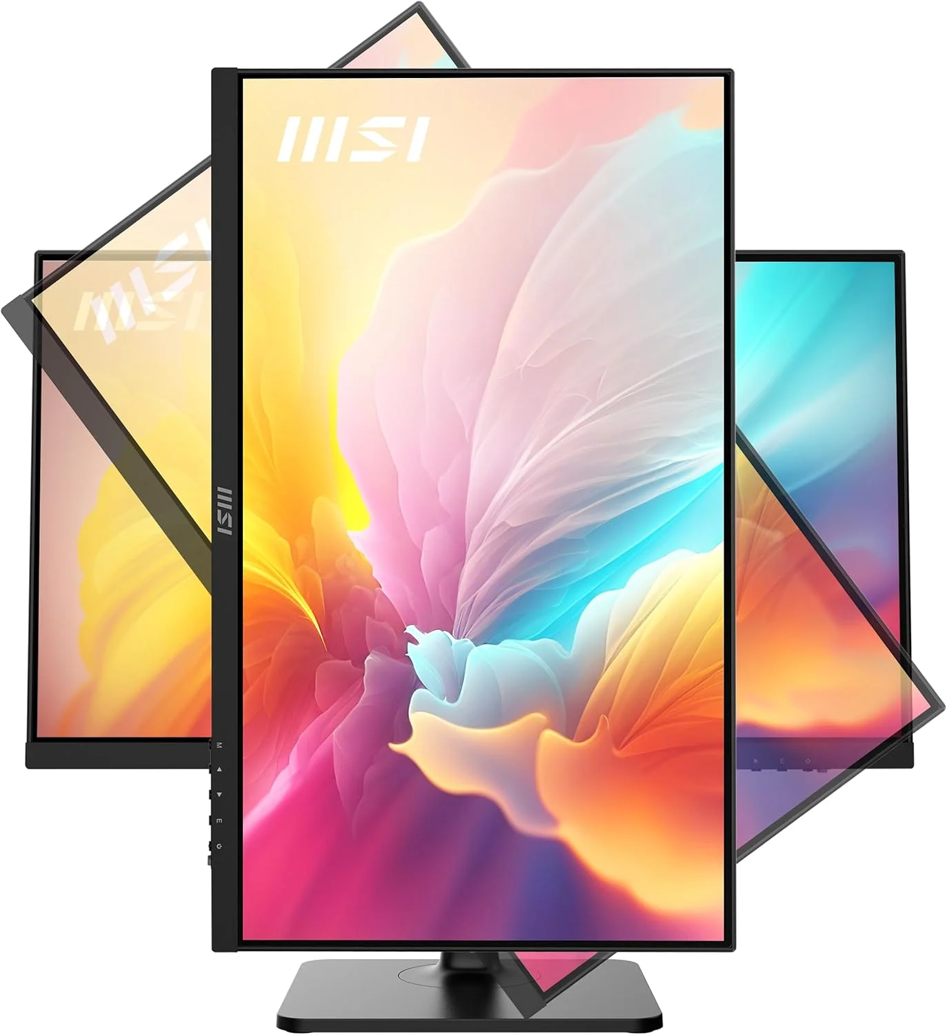مانیتور ام اس آی Modern MD2412P، ۲۴ اینچ، ۱۹۲۰x۱۰۸۰ (FHD) IPS، FreeSync، HDR Ready، ۱۰۰ هرتز، دارای گواهی TUV برای محافظت از چشم، ۱ میلی‌ثانیه، VGA، HDMI - تصویر 3