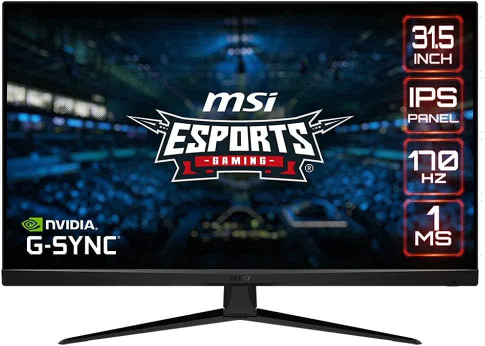 مانیتور تخت 31.5 اینچی MSI G321Q WQHD IPS 2K، نرخ تازهسازی 170 هرتز، زمان پاسخدهی 1 میلیثانیه MPRT، نمایش 1.07 میلیارد رنگ، نسبت تصویر 16:9، نسبت کنتراست 1200:1، Freesync، HDR - مشکی مانیتور تخت 31.5 اینچی MSI G321Q WQHD IPS 2K، نرخ تازهسازی 170 هرتز، زمان پاسخدهی 1 میلیثانیه MPRT، نمایش 1.07 میلیارد رنگ، نسبت تصویر 16:9، نسبت کنتراست 1200:1، Freesync، HDR - مشکی