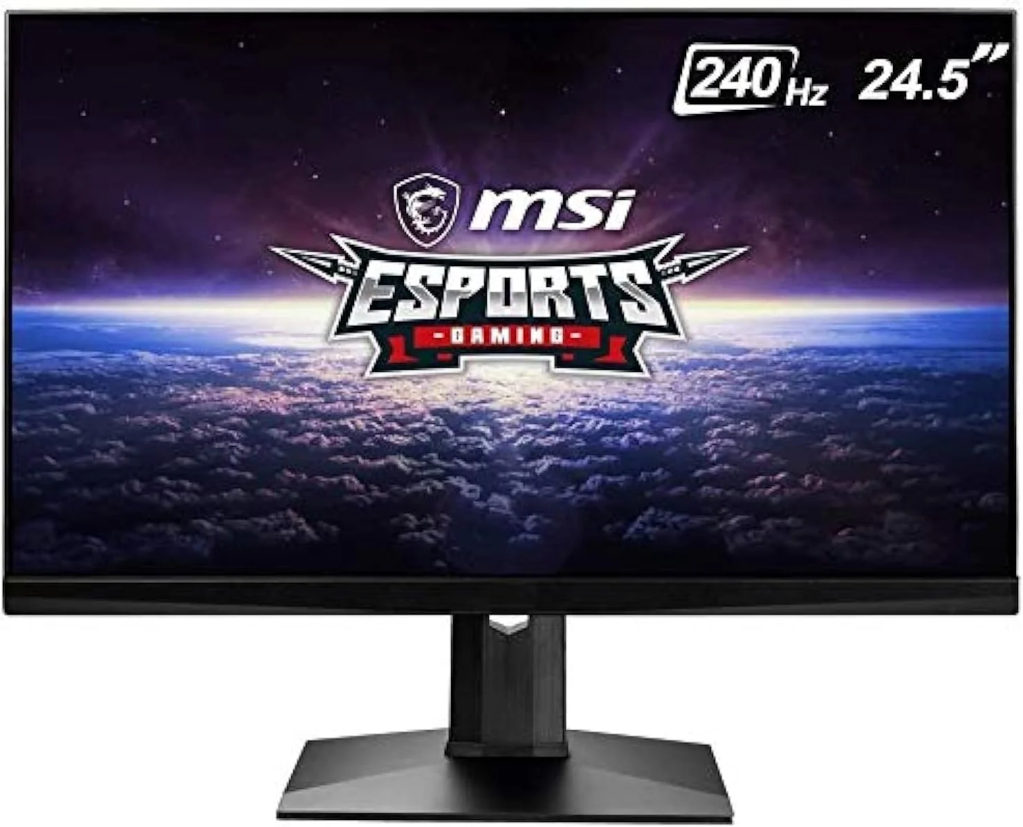 مانیتور گیمینگ 24.5 اینچی MSI Optix MAG251RX، نسبت تصویر 16:9، ضد انعکاس نور، حاشیه فوق العاده باریک، زمان پاسخگویی 1 میلی ثانیه، رزولوشن 1920x1080 FHD، نرخ تازه سازی 240 هرتز، مشکی، OPTIX MSG251RX مانیتور گیمینگ 24.5 اینچی MSI Optix MAG251RX، نسبت تصویر 16:9، ضد انعکاس نور، حاشیه فوق العاده باریک، زمان پاسخگویی 1 میلی ثانیه، رزولوشن 1920x1080 FHD، نرخ تازه سازی 240 هرتز، مشکی، OPTIX MSG251RX