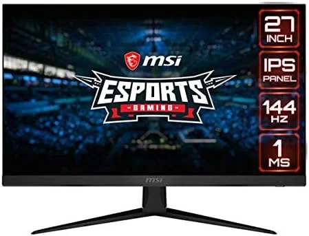 مانیتور گیمینگ MSI Optix G271 eSports - سایز 27 اینچ Full HD 1920 x 1080 با نرخ تازهسازی 144 هرتز، زمان پاسخدهی 1ms (MPRT) / 4ms (GTG)، فناوری AMD FreeSync، طراحی بدون حاشیه ضد انعکاس نور با پنل IPS LED دارای نور پسزمینه - مشکی مانیتور گیمینگ MSI Optix G271 eSports - سایز 27 اینچ Full HD 1920 x 1080 با نرخ تازهسازی 144 هرتز، زمان پاسخدهی 1ms (MPRT) / 4ms (GTG)، فناوری AMD FreeSync، طراحی بدون حاشیه ضد انعکاس نور با پنل IPS LED دارای نور پسزمینه - مشکی