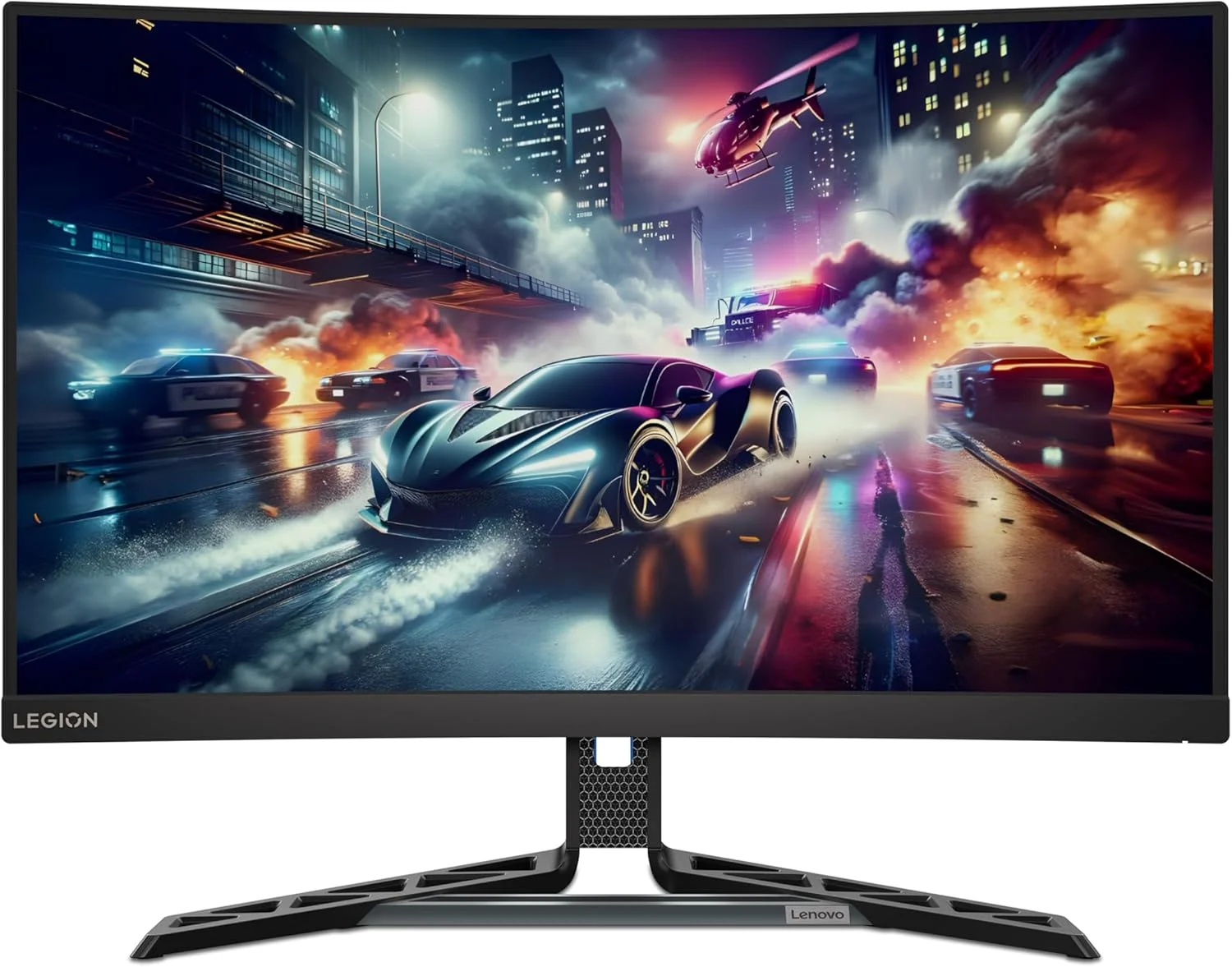 مانیتور گیمینگ خمیده 27 اینچی لنوو Legion R27qc-30 Full HD Va Led 240 هرتز