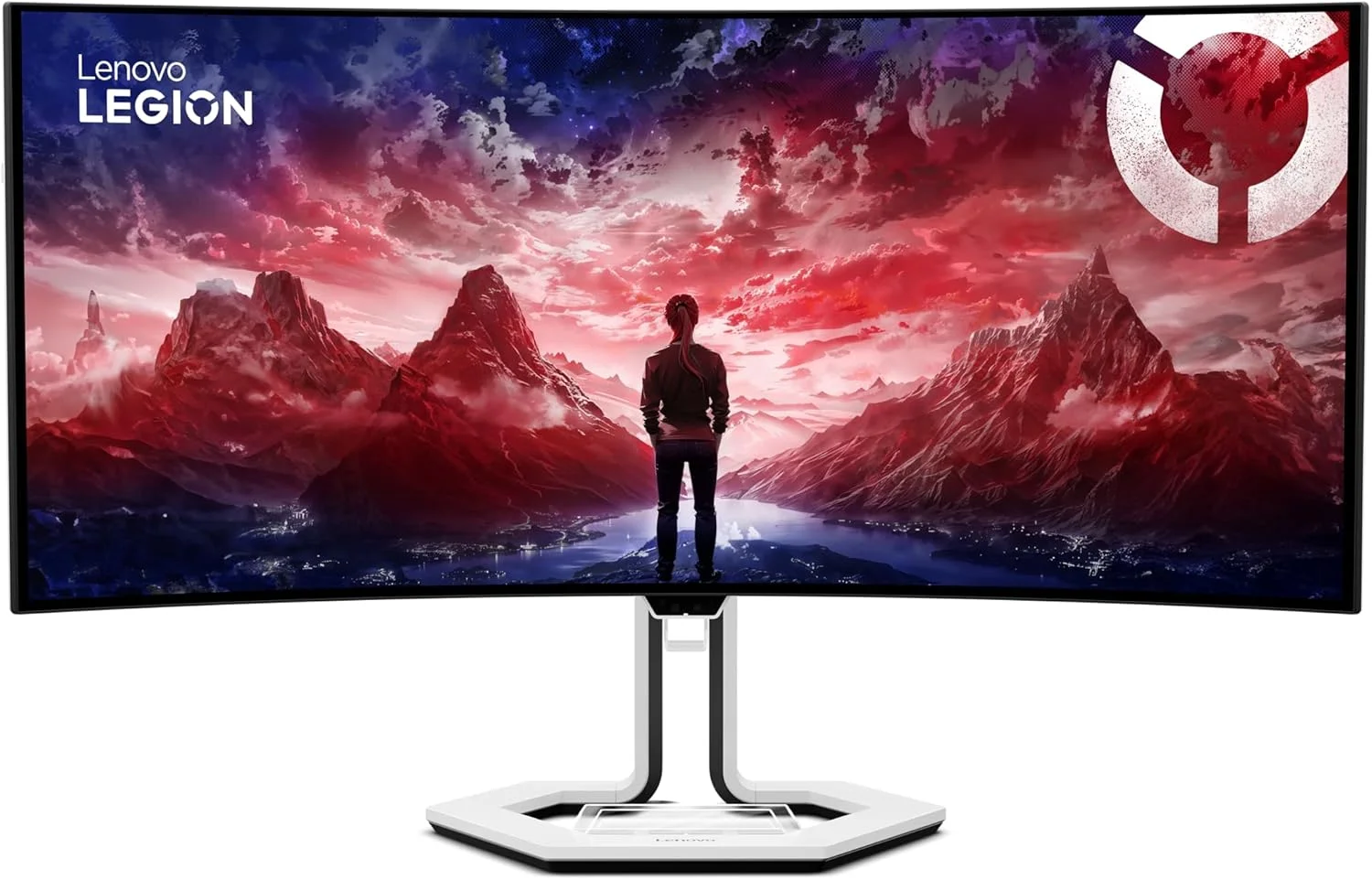 مانیتور گیمینگ 34 اینچی لنوو OLED، مدل Legion PRO 34WD-10، WQHD (3440x1440)، 800R، نرخ بروزرسانی تا 240 هرتز، DisplayHDR™ TB400، ضد انعکاس نور، قابلیت چرخش، تنظیم ارتفاع، داک USB، 3 سال [67C9UAC1AE]