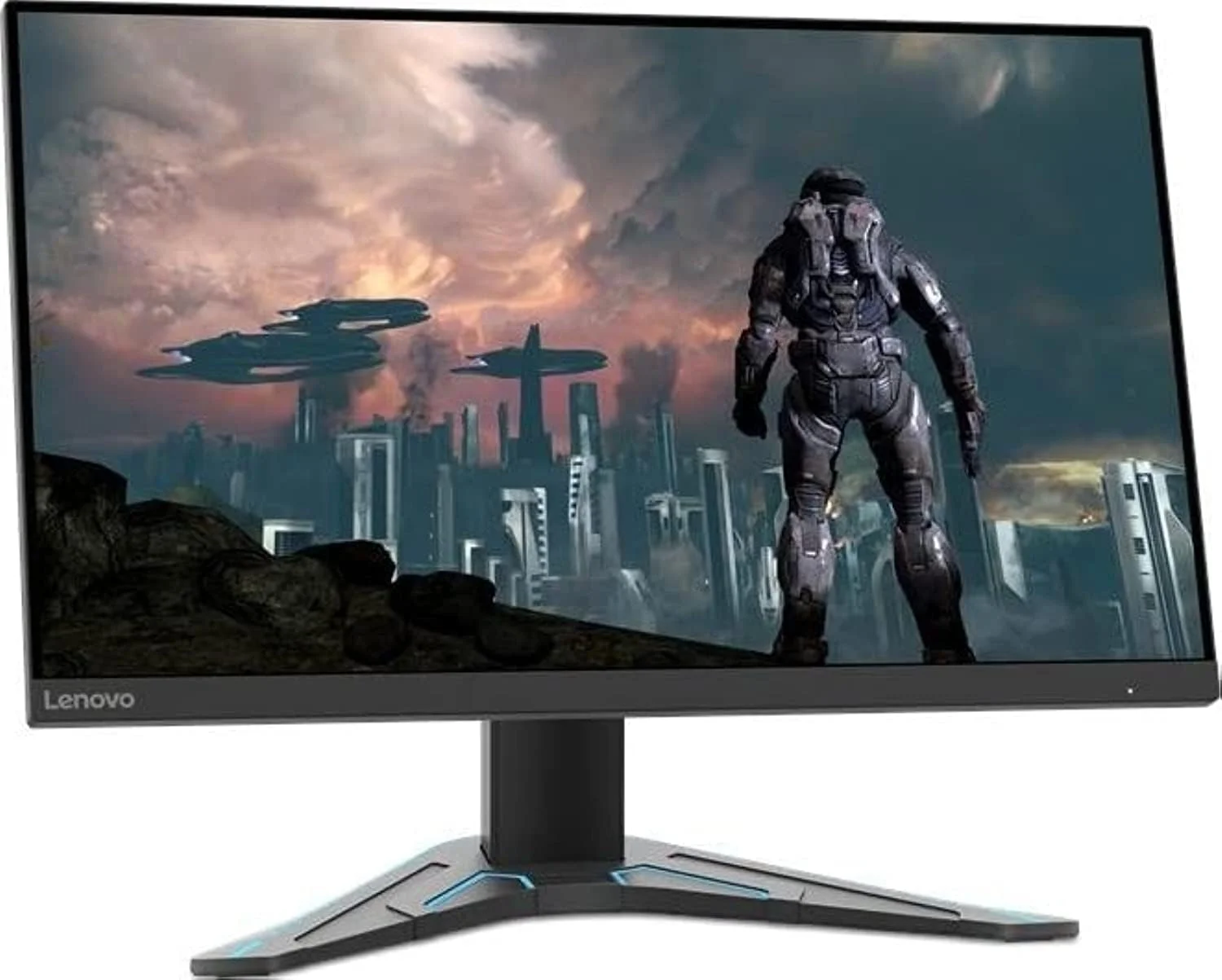 مانیتور گیمینگ 23.8 اینچی FHD IPS لنوو مدل G24-20 با کد 66CFGAC1AE، مشکی