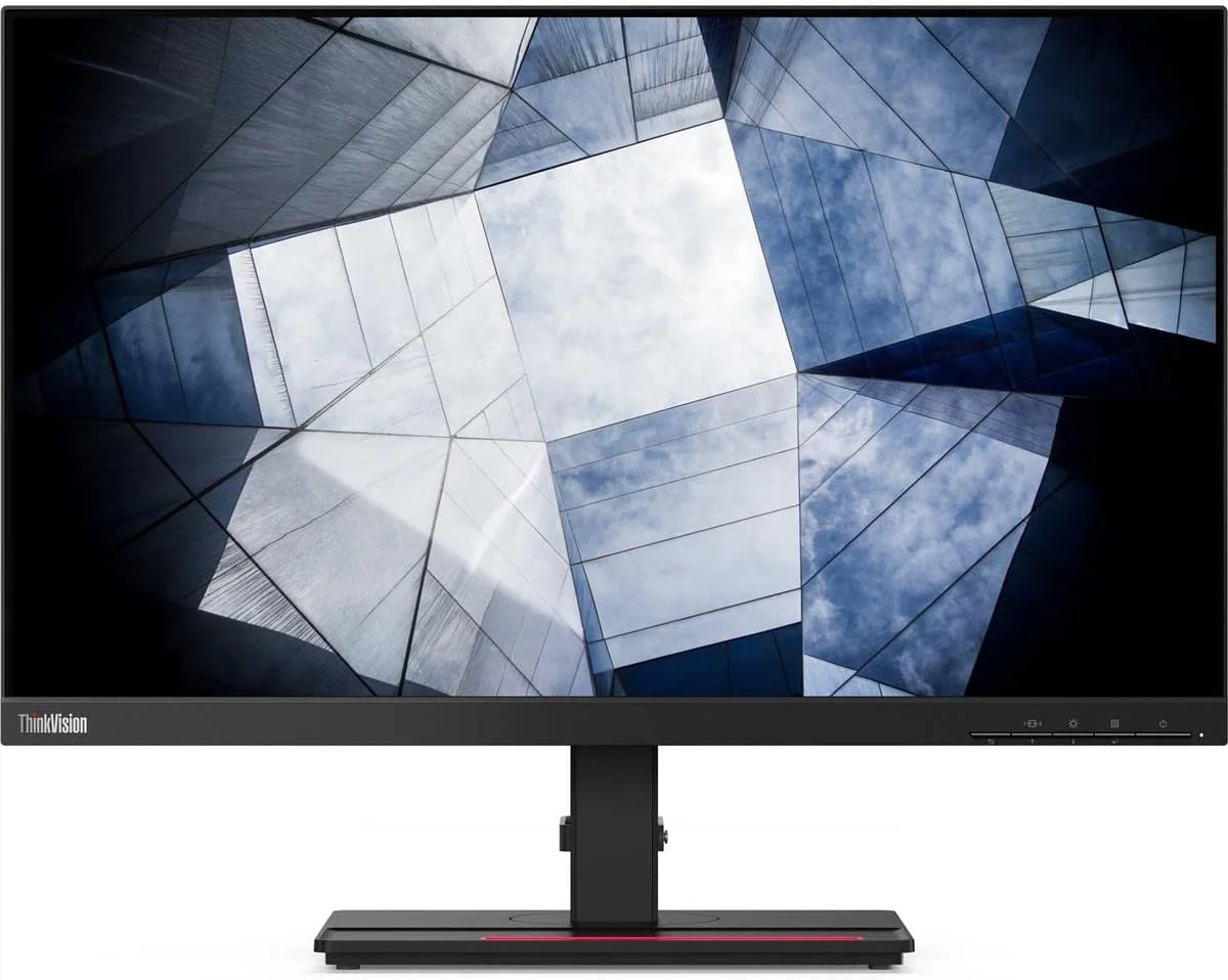 مانیتور ال سی دی 23.8 اینچی لنوو ThinkVision P24q-20 WQHD WLED - 16:9 - مشکی کلاغی - کلاس 24 اینچ - فناوری IPS - 2560 x 1440 - 16.7 میلیون رنگ - 300 نیت