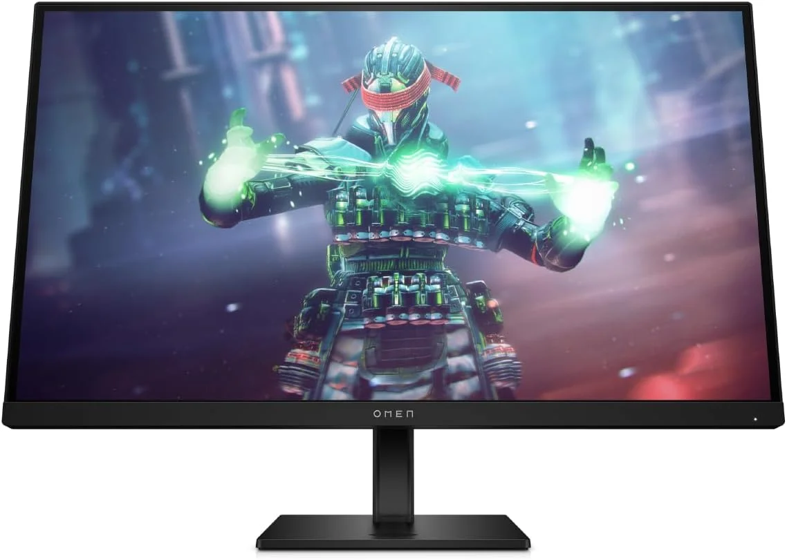مانیتور گیمینگ 27 اینچی HP OMEN 27k UHD 144Hz، نمایشگر 4K UHD (3840 x 2160)، پنل IPS، پوشش 99% sRGB، پوشش 95% DCI-P3، نسبت تصویر 16:9، OMEN Gaming Hub، 27k (2023)، مشکی مانیتور گیمینگ 27 اینچی HP OMEN 27k UHD 144Hz، نمایشگر 4K UHD (3840 x 2160)، پنل IPS، پوشش 99% sRGB، پوشش 95% DCI-P3، نسبت تصویر 16:9، OMEN Gaming Hub، 27k (2023)، مشکی