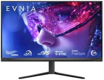 مانیتور گیمینگ 23.8 اینچی فیلیپس Evnia 24M2N3200L با پنل Fast IPS، رزولوشن Full HD (1920 در 1080) و نرخ نوسازی فوق‌العاده (180 هرتز) و زمان پاسخگویی (0.5 میلی‌ثانیه)