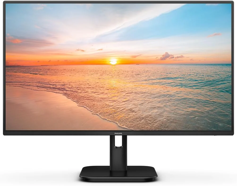مانیتور 24 اینچی فیلیپس 24E1N1200A - فول اچ دی، 120 هرتز، Adaptive Sync، بلندگو (1920x1080, D-Sub, HDMI 1.4, 1x DP 1.2) مشکی