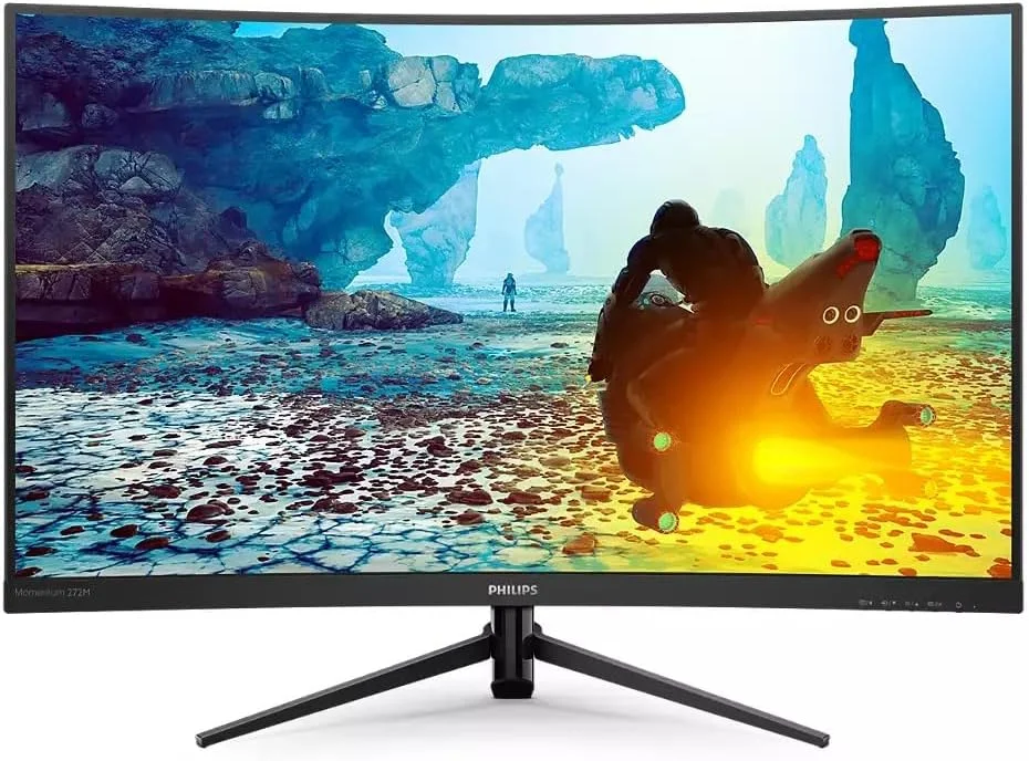 مانیتور خمیده 32 اینچی فیلیپس مدل 322M8CP/69 با کیفیت FHD و نرخ بروزرسانی 240 هرتز
