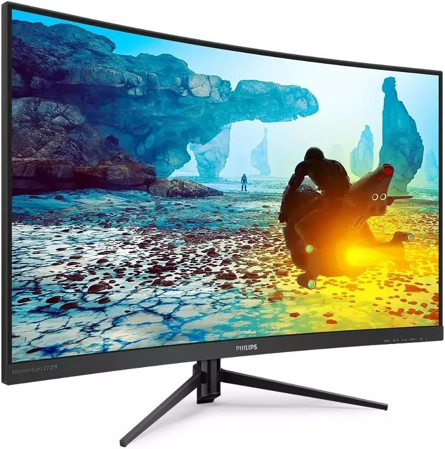 مانیتور خمیده 32 اینچی فیلیپس مدل 322M8CP/69 با کیفیت FHD و نرخ بروزرسانی 240 هرتز