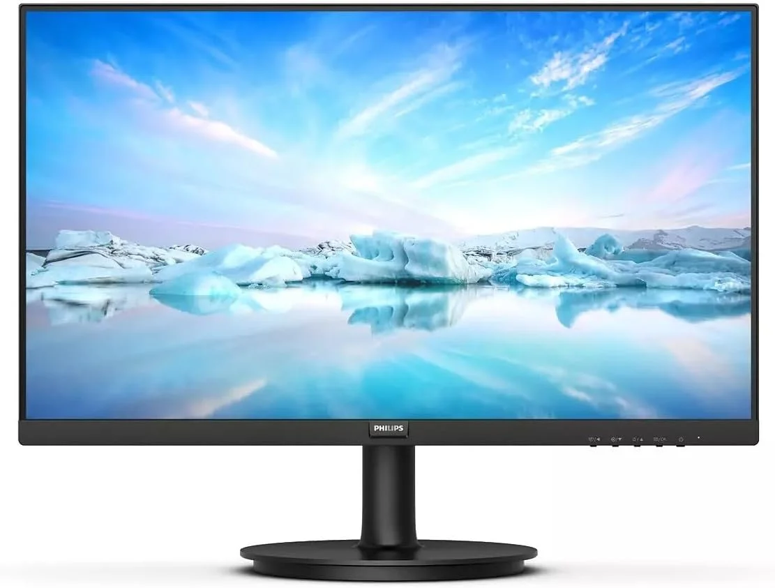 مانیتور 23.8 اینچی فیلیپس با پنل IPS، کیفیت FullHD، نرخ نوسازی 100 هرتز، دارای پورت HDMI و VGA - رنگ مشکی - 241V8B