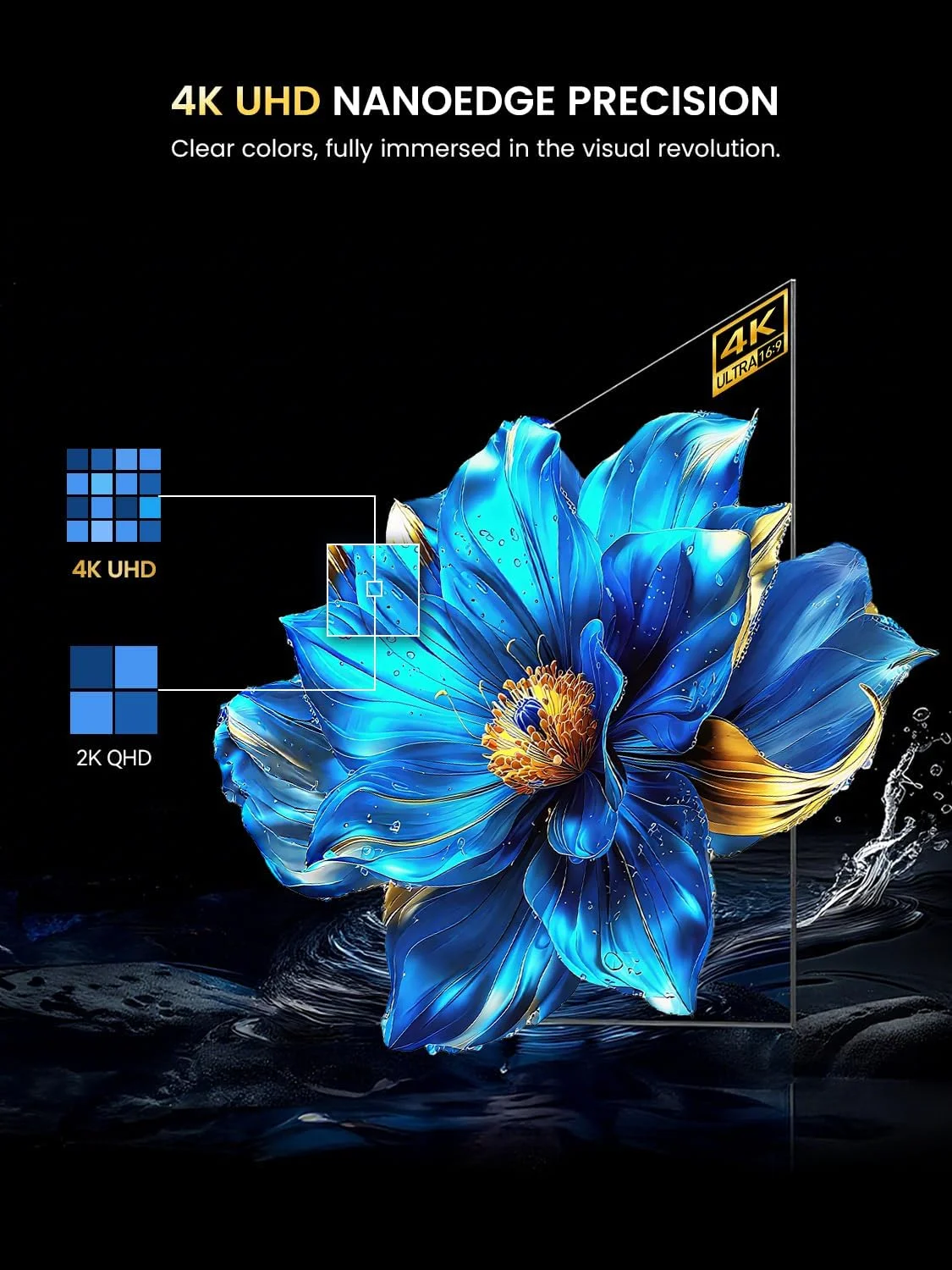 مانیتور قابل حمل 4K OLED یوپرفکت، نمایشگر لپ تاپ 13.3 اینچی UHD 3840x2160، پوشش 100% DCI-P3، روشنایی 500 نیت، زمان پاسخگویی 1 میلی ثانیه، طراحی آلومینیومی فوق العاده باریک، مانیتور مسافرتی USB-C و HDMI برای کامپیوتر، تلفن و کنسول بازی